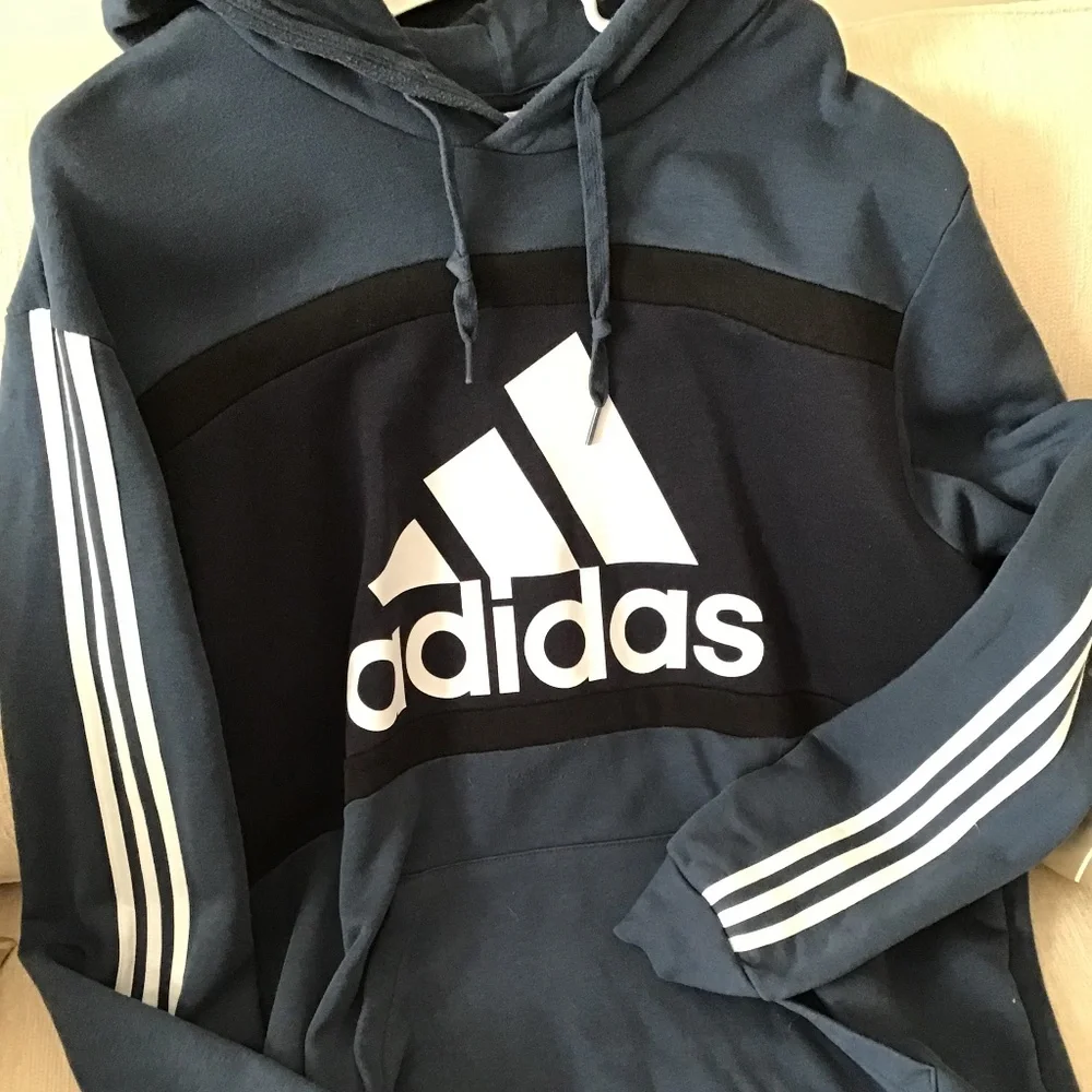 ADIDAS 3-STRIPE HOODIE MENS - Picture 12 of 16